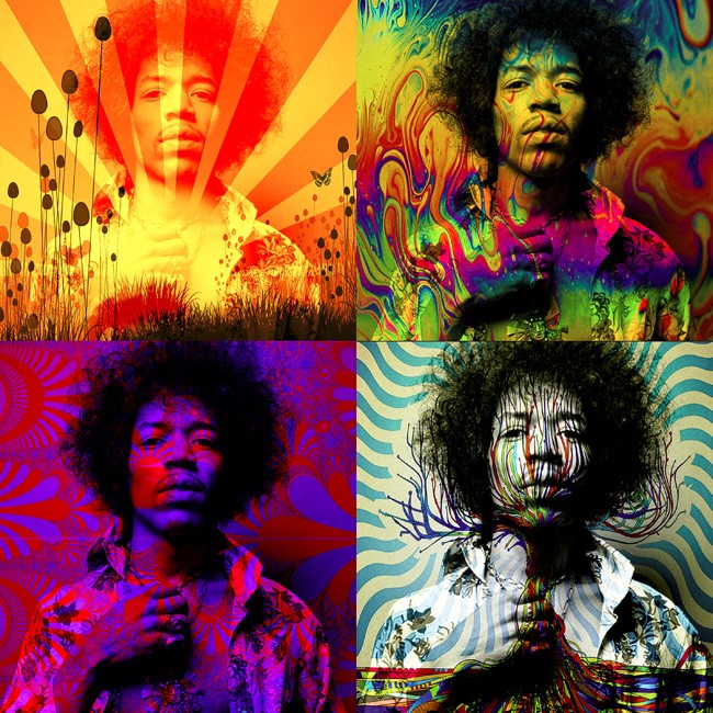 A. JIMI HENDRIX Puple Haze 